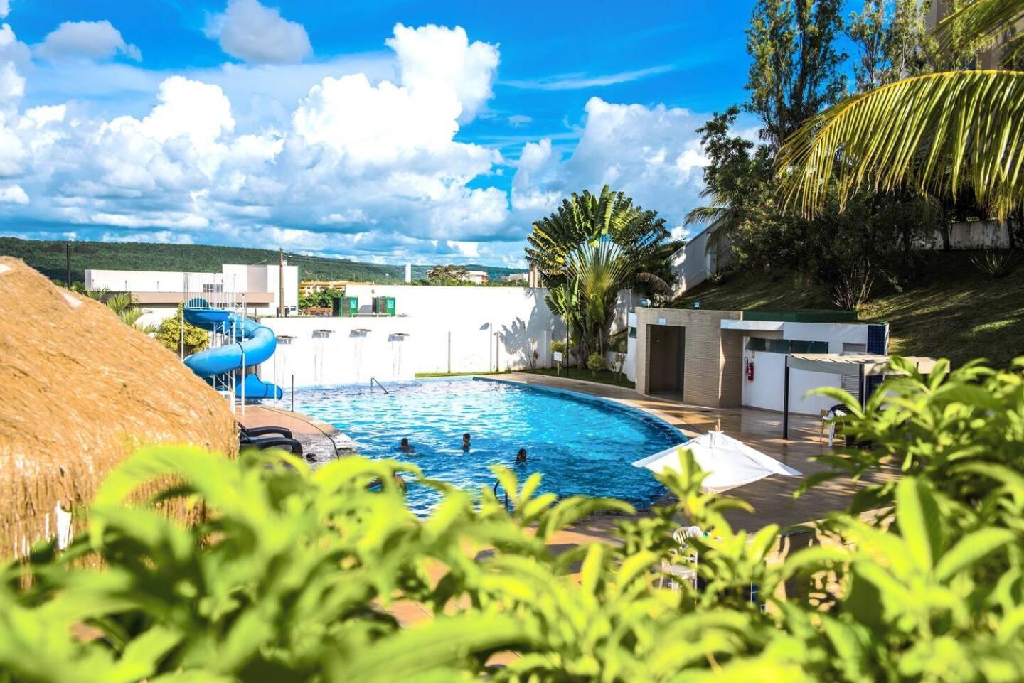 Apartamento Enseada Nautico Caldas Novas - Go Exterior foto
